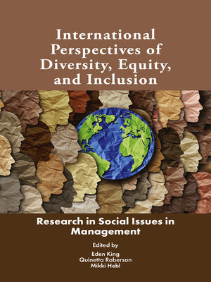 cover image of International Perspectives of Diversity, Equity, and Inclusion